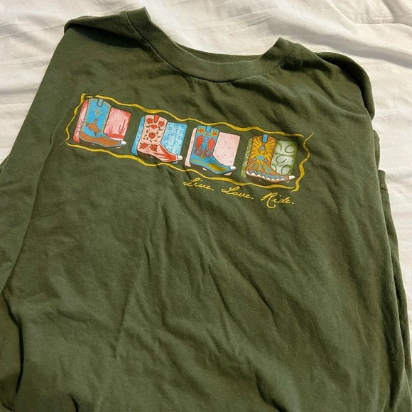 vintage cowgirl t-shirt - Picture 1 of 1